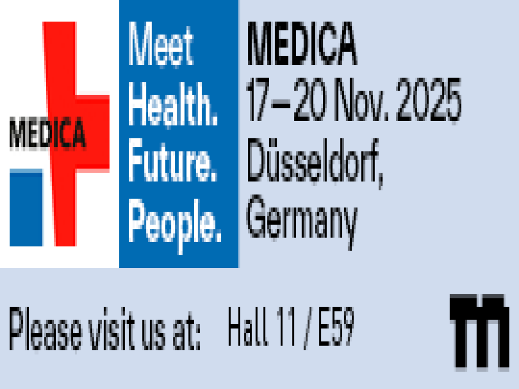 We are participating in the Medica 2025 fair held in Germany.
