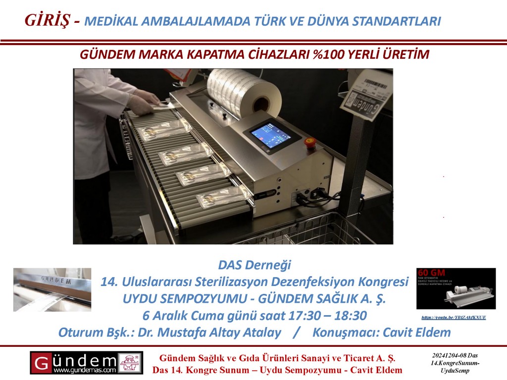 We attended the 14th International Sterilization and Disinfection Congress.